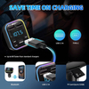 Car Charger FM Transmitter Bluetooth 5.0 PD Type-C Dual USB