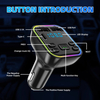 Car Charger FM Transmitter Bluetooth 5.0 PD Type-C Dual USB