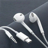 High Quality Digital Type-c Wired Earphones Earbuds Hifi Stereo Headset Handfree Earphone with Microphone for android