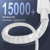 Mobile Phone 20W Fast Charging Nylon Braided Type C Usb C To 8Pin Lightning Phone Cable for IPhone Charger Data Cable