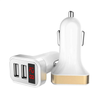 LED Red Digital Display Dual Triple USB Car Charger High Quality Original Portable 3 Port USB Car Charger