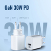 PD30W charger European and American standards for overseas travel mobile phone fast charging tablet Type-C USB port