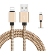 Lightning Cable Fast Charging Nylon Braided USB Charging Cable High Speed Transfer Cord for Mobile Phone