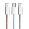 Hot Selling PD 60w Fast Charging Nylon Color Braided Good Quality Type-C Cable Fast Charging Data Cable for Phone USB C Cable
