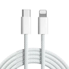 Mobile Phone 20W Fast Charging Nylon Braided Type C Usb C To 8Pin Lightning Phone Cable for IPhone Charger Data Cable
