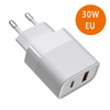PD30W charger European and American standards for overseas travel mobile phone fast charging tablet Type-C USB port