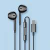 High Quality Digital Type-c Wired Earphones Earbuds Hifi Stereo Headset Handfree Earphone with Microphone for android