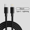 Mobile Phone 20W Fast Charging Nylon Braided Type C Usb C To 8Pin Lightning Phone Cable for IPhone Charger Data Cable