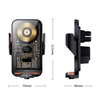 Adjustable 15W Wireless Charger Car Mount Smart Metal Mobile Phone Stands for Car Portable Smartphone PDA Holder ABS Magnet